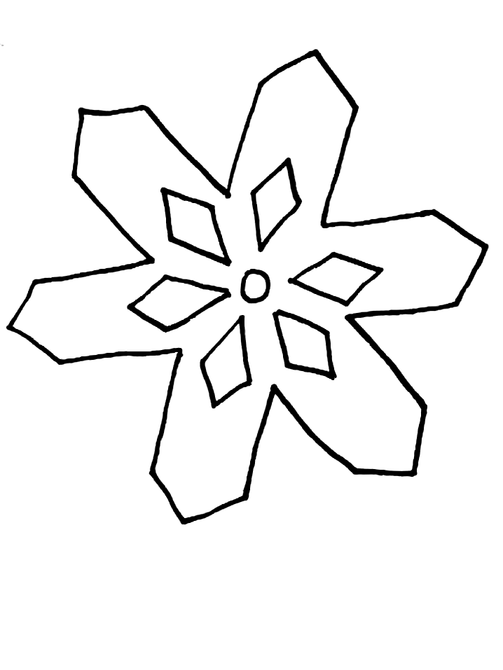 ぬりえページ: 雪の結晶 (自然と季節) #160479 - 無料の印刷可能なぬりえページ