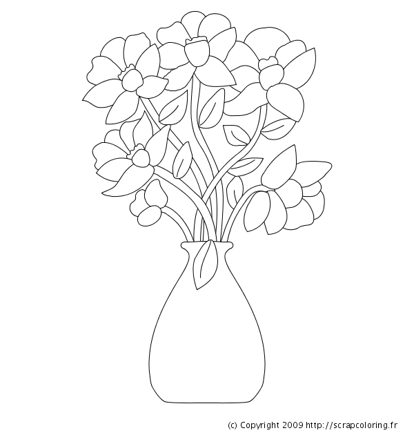ぬりえページ: 花束 (自然) #160839 - 無料の印刷可能なぬりえページ
