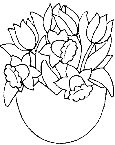 ぬりえページ: 花束 (自然) #160909 - 無料の印刷可能なぬりえページ