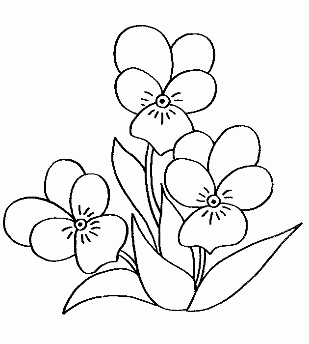 ぬりえページ: 花束 (自然) #161093 - 無料の印刷可能なぬりえページ