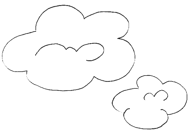 ぬりえページ: 雲 (自然) #157321 - 無料の印刷可能なぬりえページ