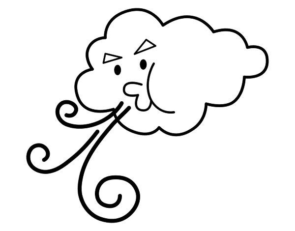 ぬりえページ: 雲 (自然) #157322 - 無料の印刷可能なぬりえページ