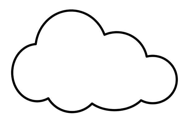 ぬりえページ: 雲 (自然) #157326 - 無料の印刷可能なぬりえページ