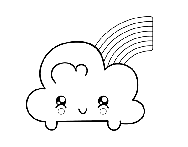 ぬりえページ: 雲 (自然) #157353 - 無料の印刷可能なぬりえページ