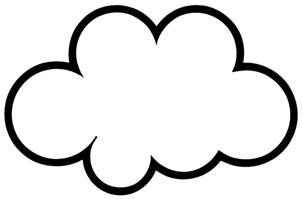 ぬりえページ: 雲 (自然) #157366 - 無料の印刷可能なぬりえページ