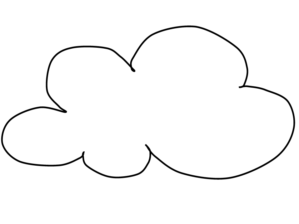 ぬりえページ: 雲 (自然) #157425 - 無料の印刷可能なぬりえページ