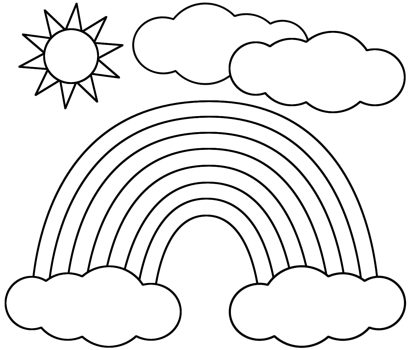 ぬりえページ: 雲 (自然) #157526 - 無料の印刷可能なぬりえページ