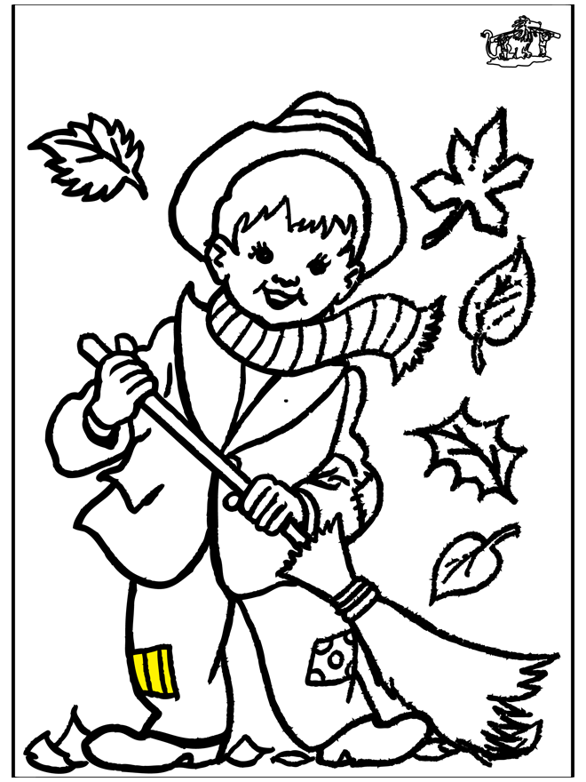 ぬりえページ: 秋のシーズン (自然) #164049 - 無料の印刷可能なぬりえページ