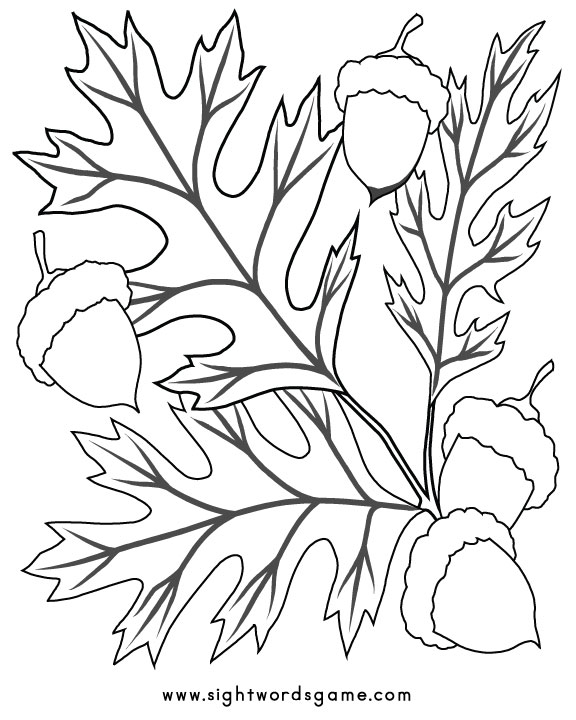 ぬりえページ: 秋のシーズン (自然) #164118 - 無料の印刷可能なぬりえページ
