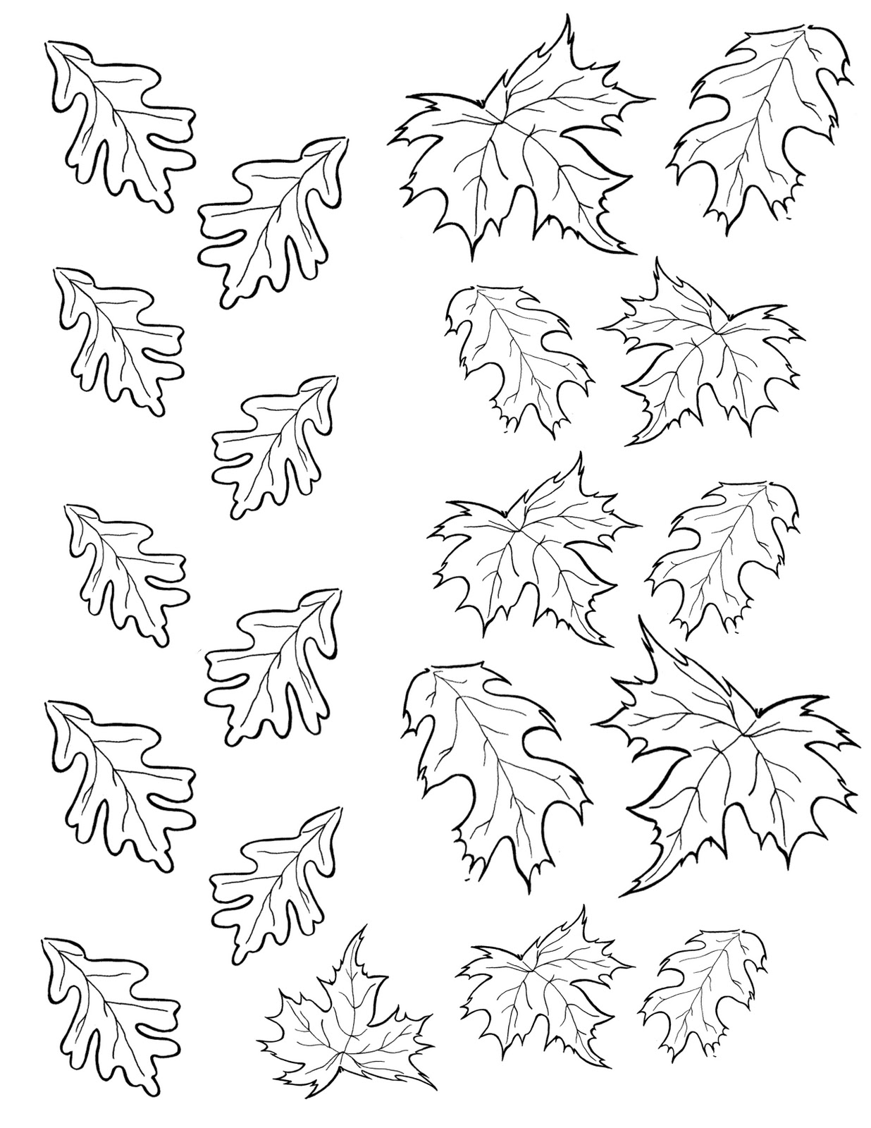 ぬりえページ: 秋のシーズン (自然) #164178 - 無料の印刷可能なぬりえページ