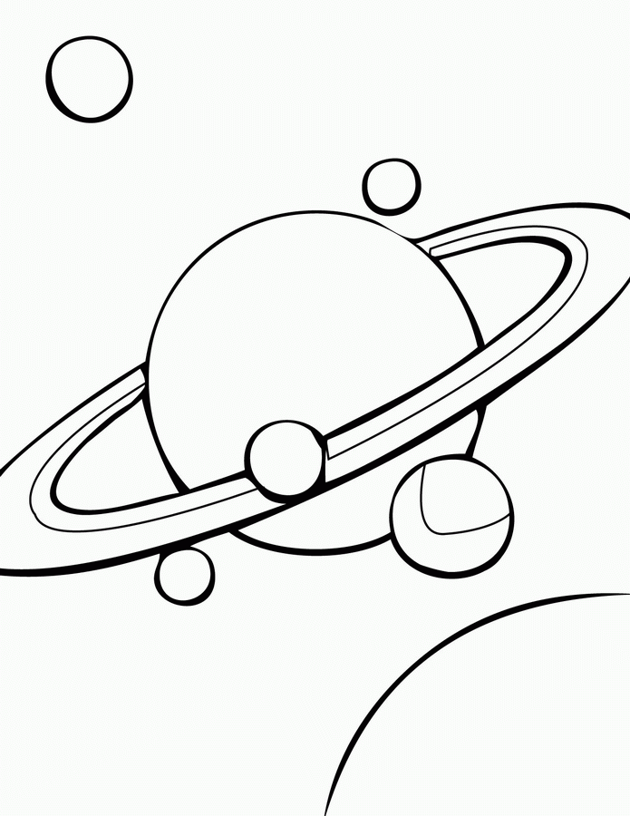 ぬりえページ: 惑星 (自然) #157632 - 無料の印刷可能なぬりえページ