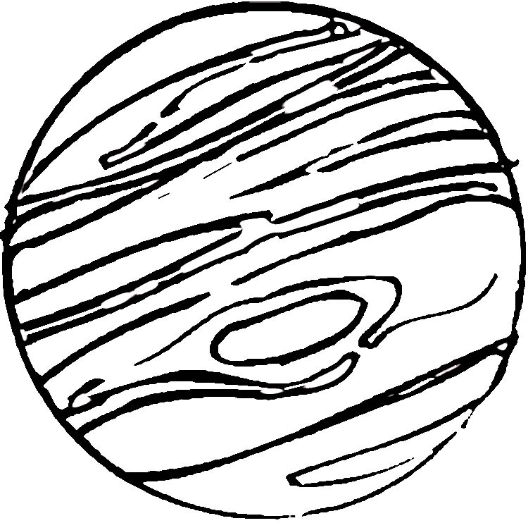 ぬりえページ: 惑星 (自然) #157653 - 無料の印刷可能なぬりえページ