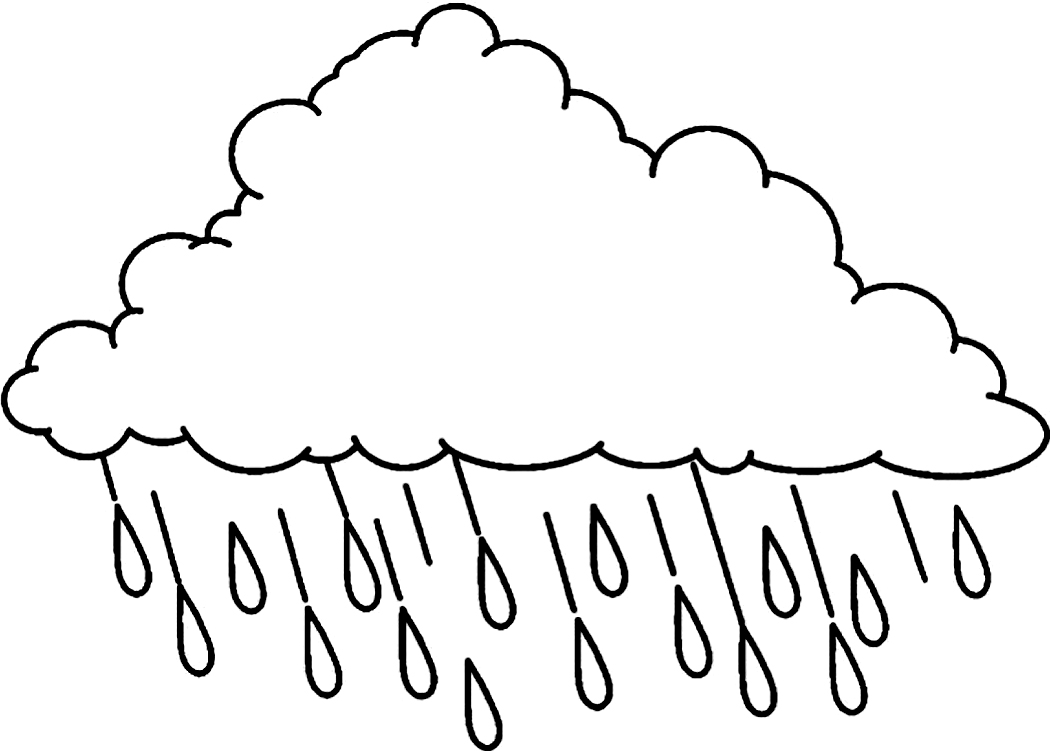 ぬりえページ: 雨 (自然) #158204 - 無料の印刷可能なぬりえページ