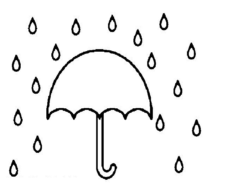 ぬりえページ: 雨 (自然) #158227 - 無料の印刷可能なぬりえページ