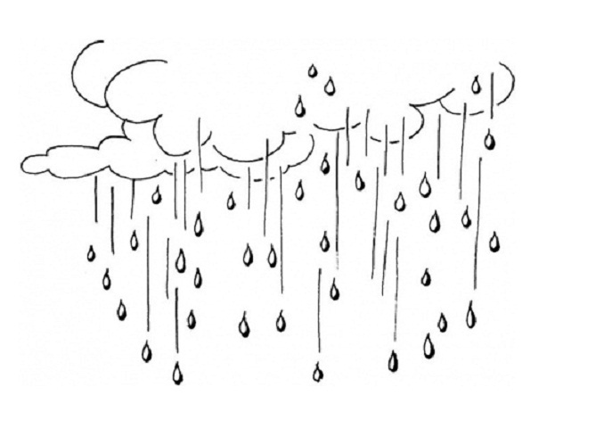 ぬりえページ: 雨 (自然) #158286 - 無料の印刷可能なぬりえページ