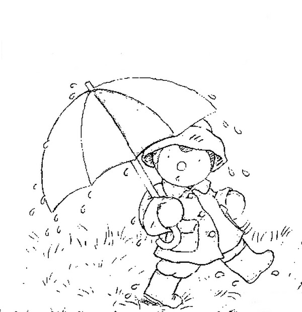 ぬりえページ: 雨 (自然) #158313 - 無料の印刷可能なぬりえページ