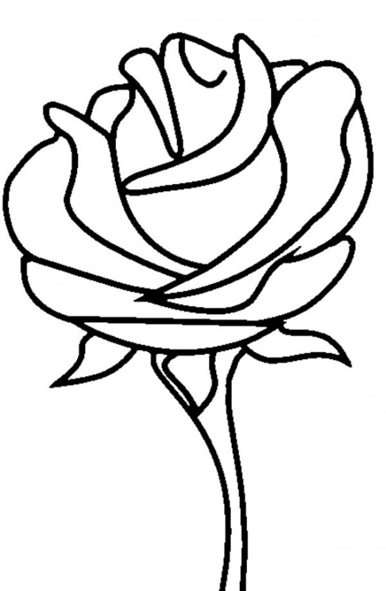 ぬりえページ: バラ (自然) #161876 - 無料の印刷可能なぬりえページ
