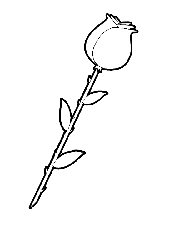 ぬりえページ: バラ (自然) #161951 - 無料の印刷可能なぬりえページ