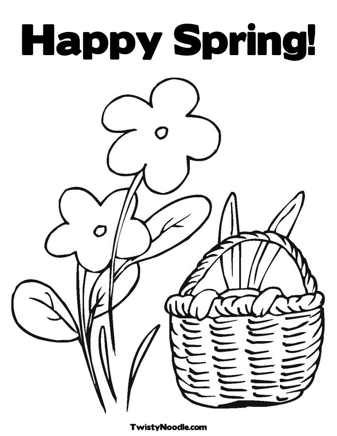 ぬりえページ: 春の季節 (自然) #164793 - 無料の印刷可能なぬりえページ