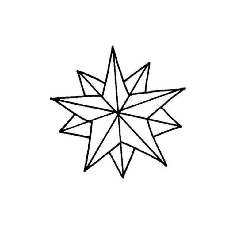ぬりえページ: 星 (自然) #155874 - 無料の印刷可能なぬりえページ