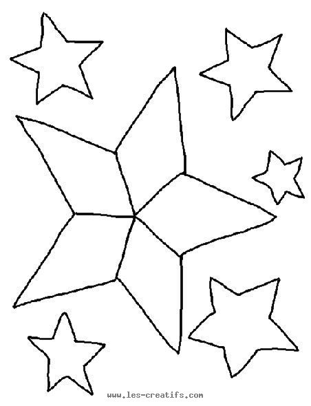 ぬりえページ: 星 (自然) #155934 - 無料の印刷可能なぬりえページ