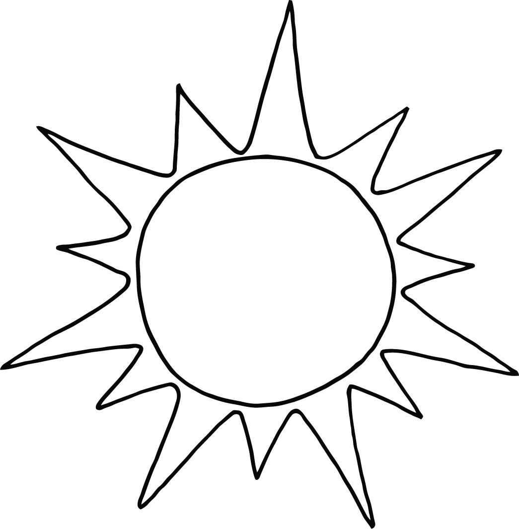 ぬりえページ: 太陽 (自然) #157904 - 無料の印刷可能なぬりえページ