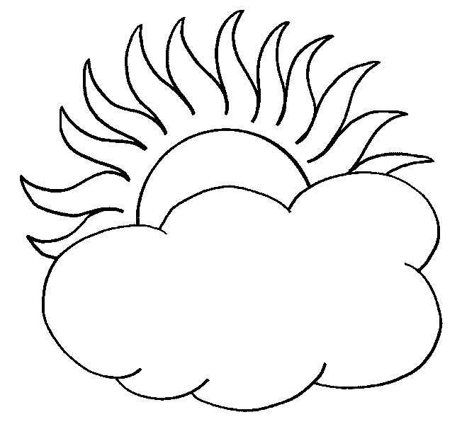 ぬりえページ: 太陽 (自然) #157923 - 無料の印刷可能なぬりえページ