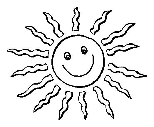 ぬりえページ: 太陽 (自然) #157929 - 無料の印刷可能なぬりえページ