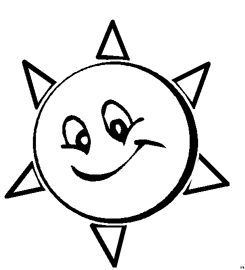 ぬりえページ: 太陽 (自然) #157940 - 無料の印刷可能なぬりえページ
