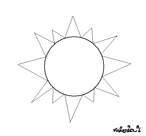 ぬりえページ: 太陽 (自然) #157966 - 無料の印刷可能なぬりえページ