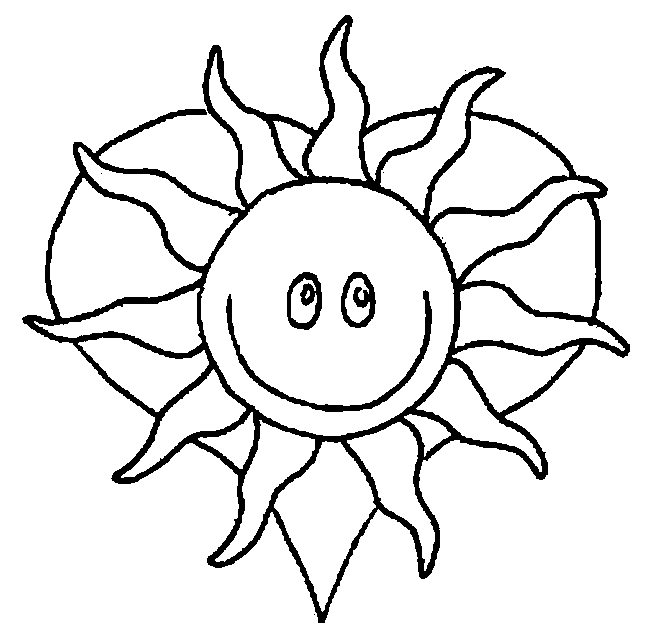 ぬりえページ: 太陽 (自然) #157979 - 無料の印刷可能なぬりえページ