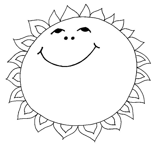 ぬりえページ: 太陽 (自然) #158002 - 無料の印刷可能なぬりえページ