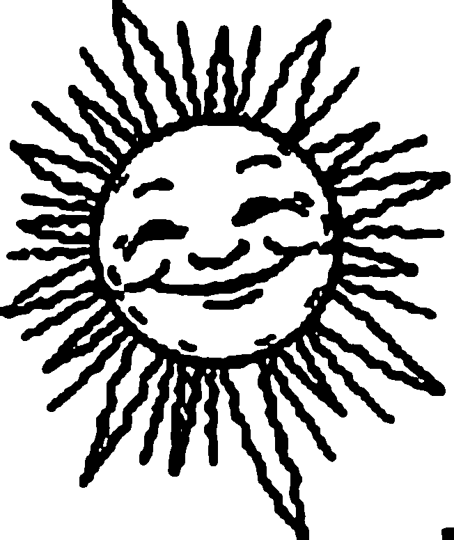 ぬりえページ: 太陽 (自然) #158003 - 無料の印刷可能なぬりえページ