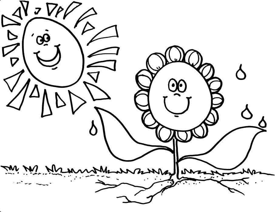 ぬりえページ: 太陽 (自然) #158135 - 無料の印刷可能なぬりえページ