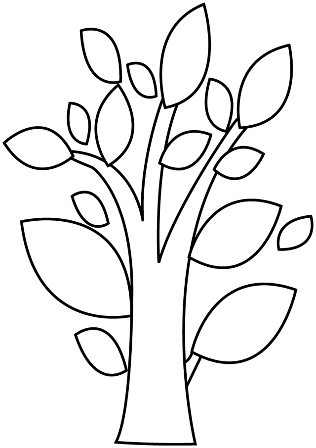 ぬりえページ: 木 (自然) #154694 - 無料の印刷可能なぬりえページ