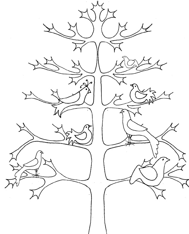ぬりえページ: 木 (自然) #154710 - 無料の印刷可能なぬりえページ
