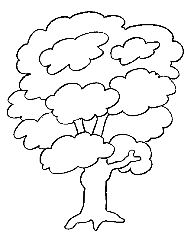 ぬりえページ: 木 (自然) #154719 - 無料の印刷可能なぬりえページ