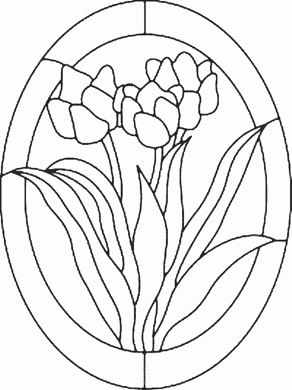ぬりえページ: チューリップ (自然) #161660 - 無料の印刷可能なぬりえページ