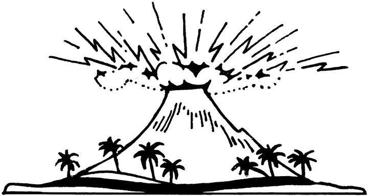 ぬりえページ: 火山 (自然) #166576 - 無料の印刷可能なぬりえページ