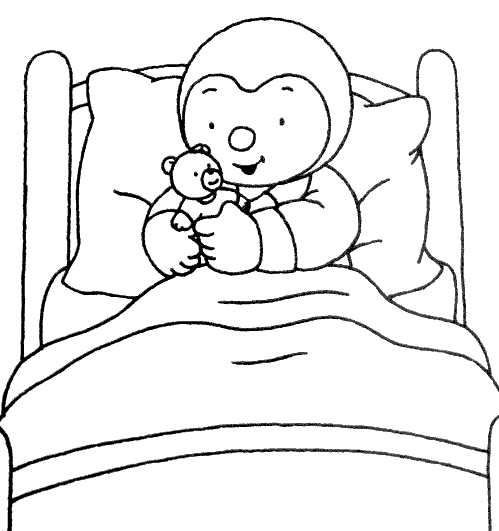 ぬりえページ: ベッド (オブジェクト) #168104 - 無料の印刷可能なぬりえページ