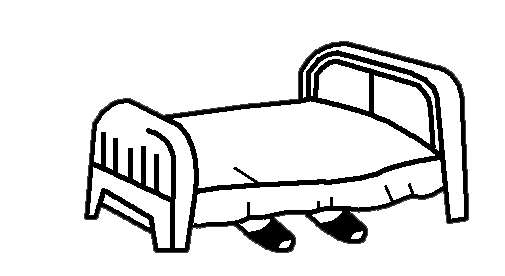 ぬりえページ: ベッド (オブジェクト) #168142 - 無料の印刷可能なぬりえページ