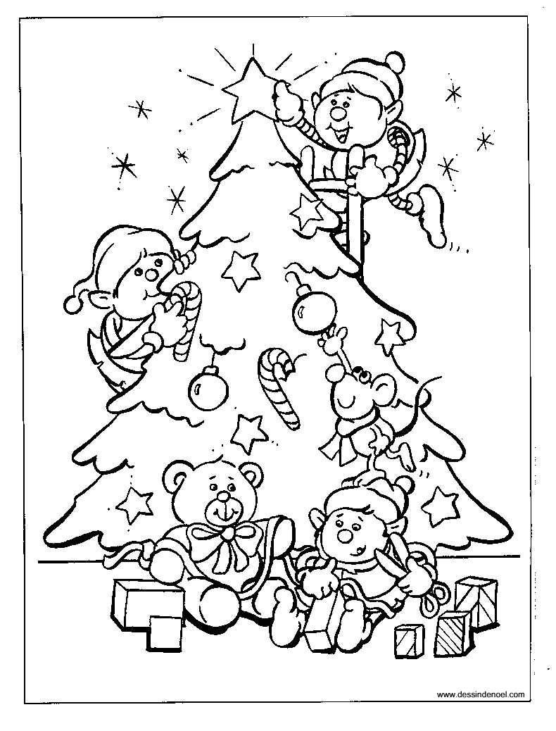 ぬりえページ: クリスマスツリー (オブジェクト) #167476 - 無料の印刷可能なぬりえページ