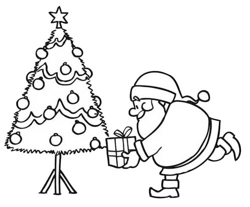 ぬりえページ: クリスマスツリー (オブジェクト) #167509 - 無料の印刷可能なぬりえページ