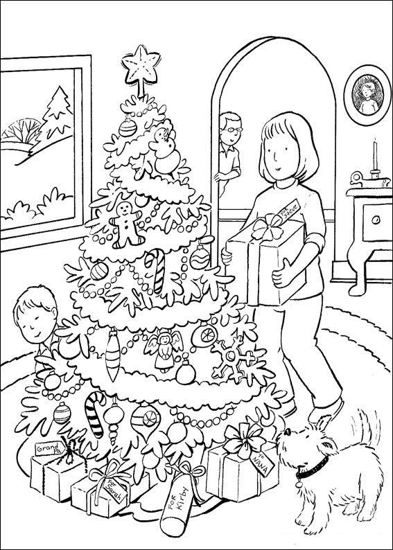 ぬりえページ: クリスマスツリー (オブジェクト) #167511 - 無料の印刷可能なぬりえページ
