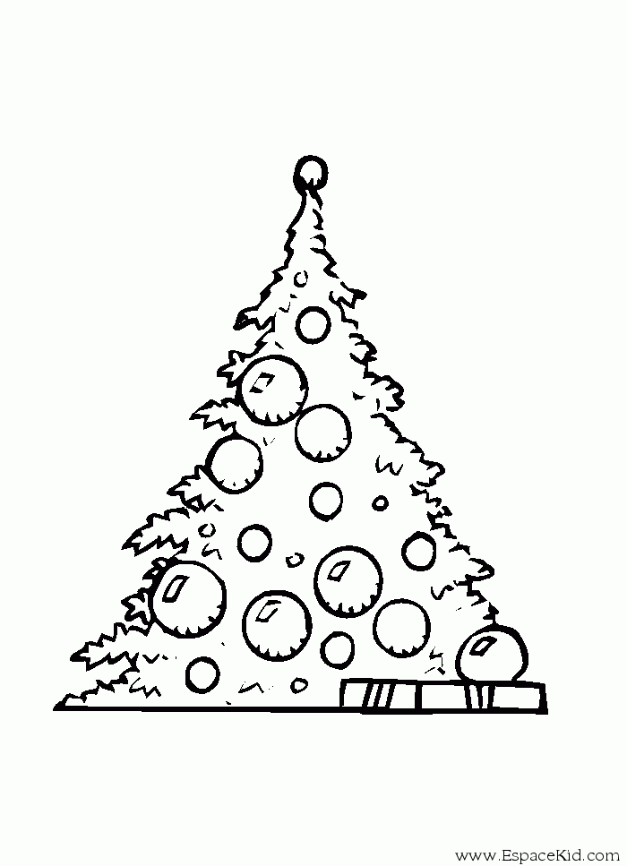 ぬりえページ: クリスマスツリー (オブジェクト) #167531 - 無料の印刷可能なぬりえページ