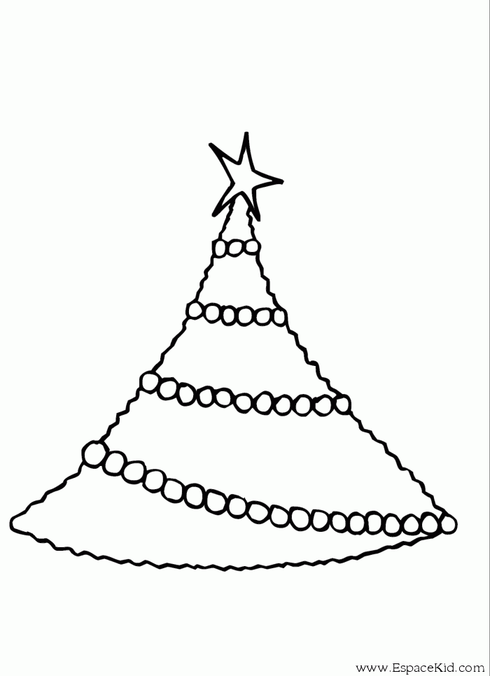 ぬりえページ: クリスマスツリー (オブジェクト) #167548 - 無料の印刷可能なぬりえページ