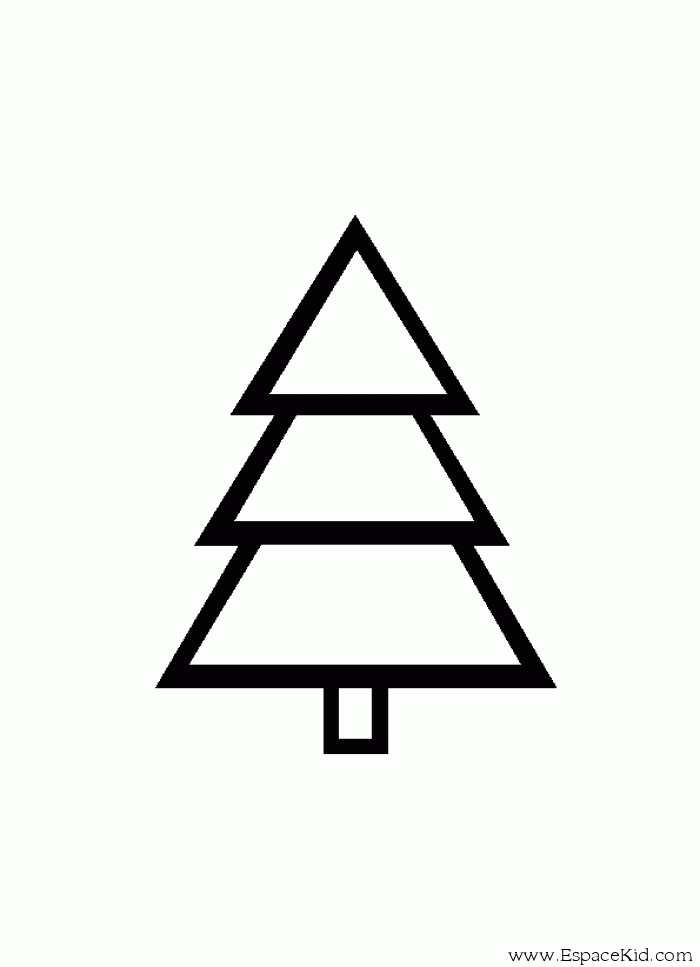 ぬりえページ: クリスマスツリー (オブジェクト) #167559 - 無料の印刷可能なぬりえページ
