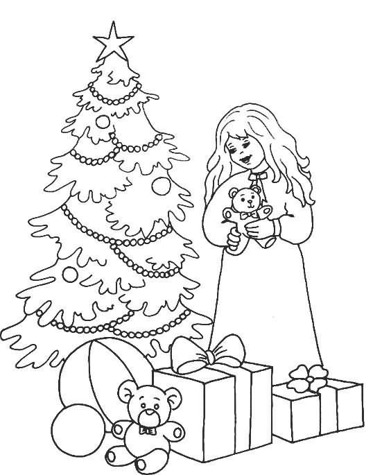 ぬりえページ: クリスマスツリー (オブジェクト) #167618 - 無料の印刷可能なぬりえページ