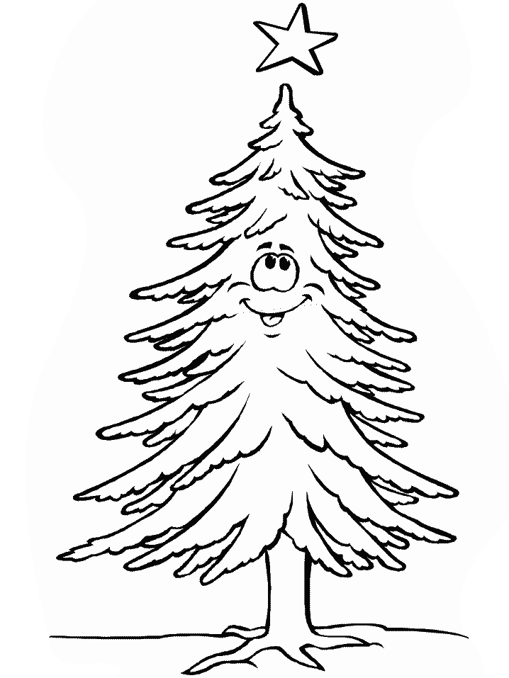 ぬりえページ: クリスマスツリー (オブジェクト) #167657 - 無料の印刷可能なぬりえページ