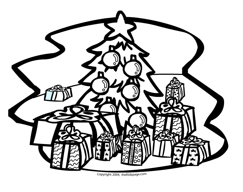 ぬりえページ: クリスマスツリー (オブジェクト) #167659 - 無料の印刷可能なぬりえページ
